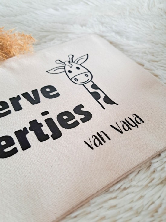 Organizer reserve kleertjes met naam luiertas Gifts by M