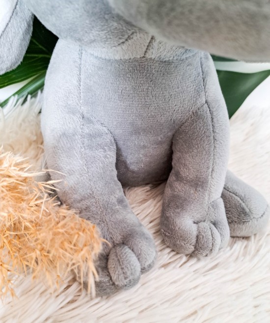 Geboorteknuffel met naam en geboortedatum gepersonaliseerd Gifts by M