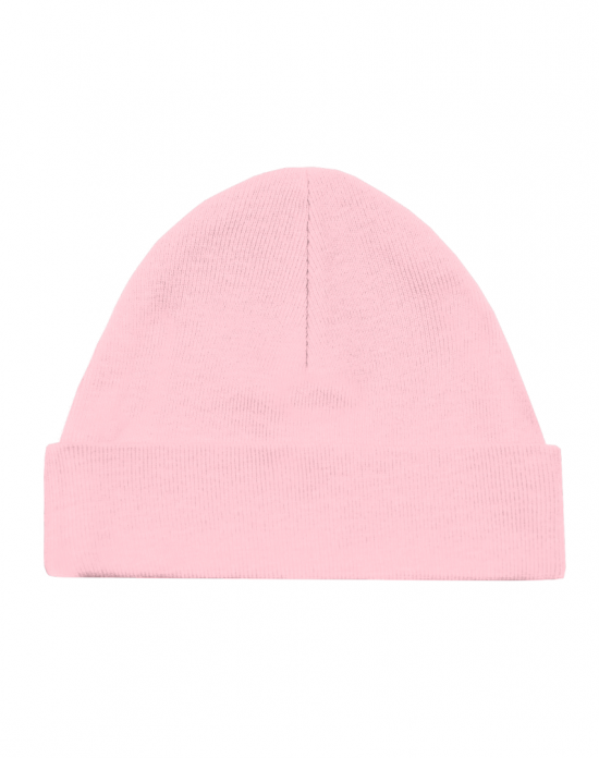 Newborn muts licht roze katoen
