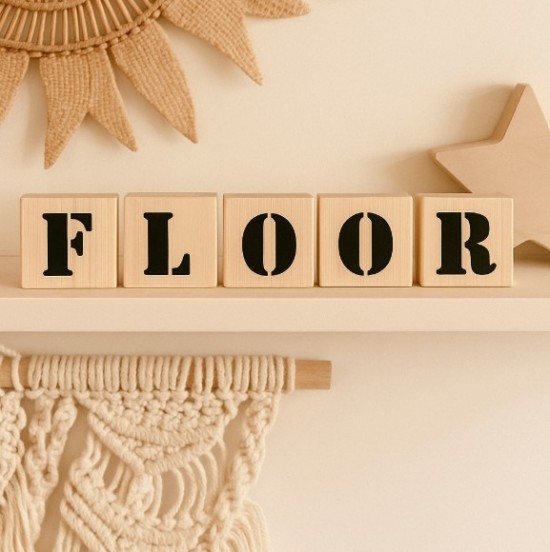 Naamblokken naam op hout babykamer meisje gifts by m tilburg