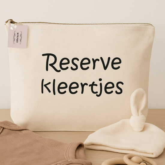 Reserve kleertjes organizer bewaaretui luiertas romper babymutsje
