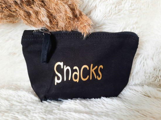 Organizer zwart goud Snacks tussendoortjes baby Gifts by M